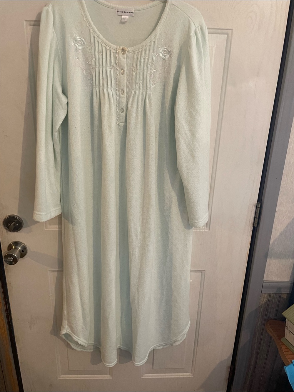 Miss Elaine Light Mint Green Nightgown